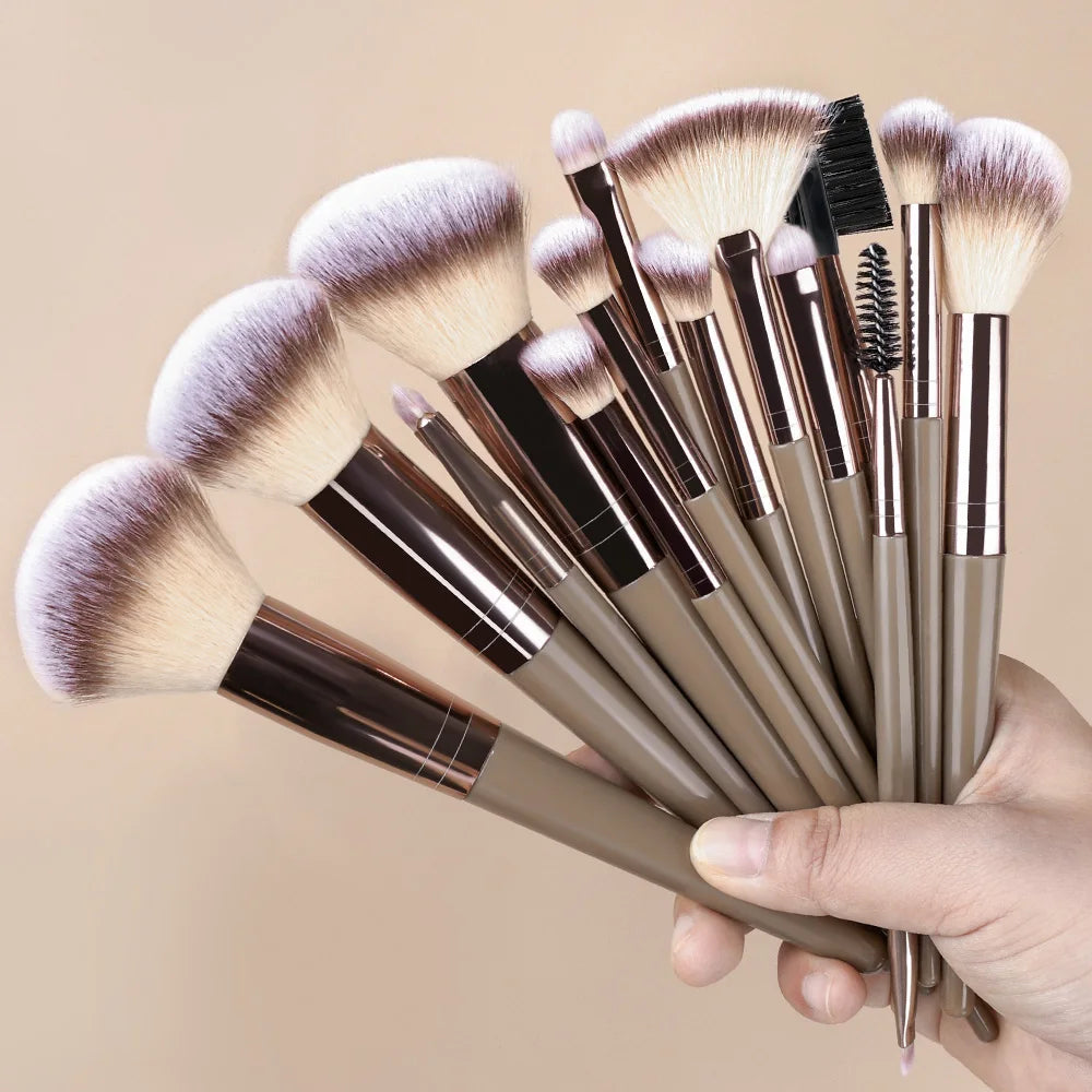 1/20Pcs Makeup Brush Set Professional Super soft detail Blush highlighter Foundation Concealer Eyeshadow Brush Women Beauty Tool