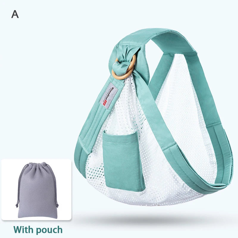 Dual-Use Baby Wrap Sling for Newborns