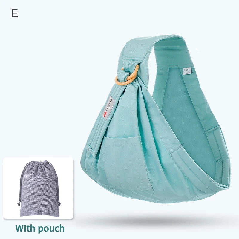 Dual-Use Baby Wrap Sling for Newborns