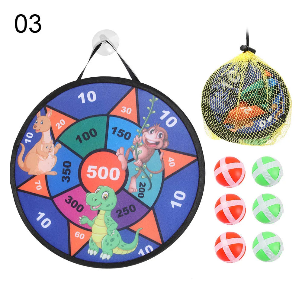 Dinosaur Sticky Ball Bow Target Dartboard