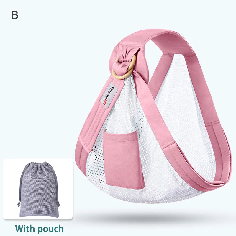 Dual-Use Baby Wrap Sling for Newborns