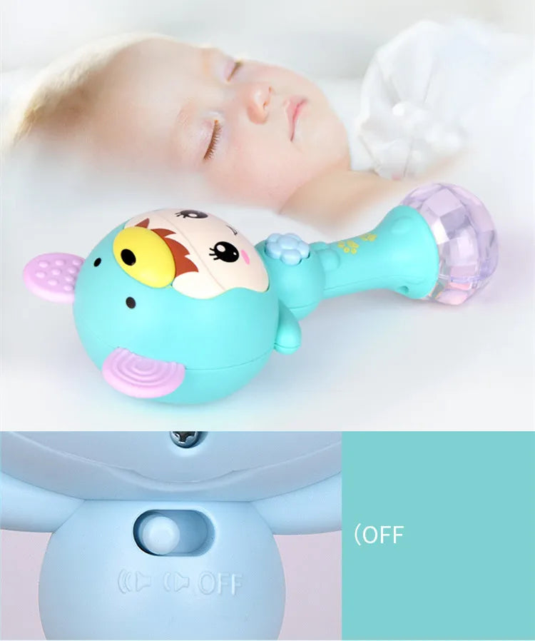 "Rhythmic Glow Rattle"