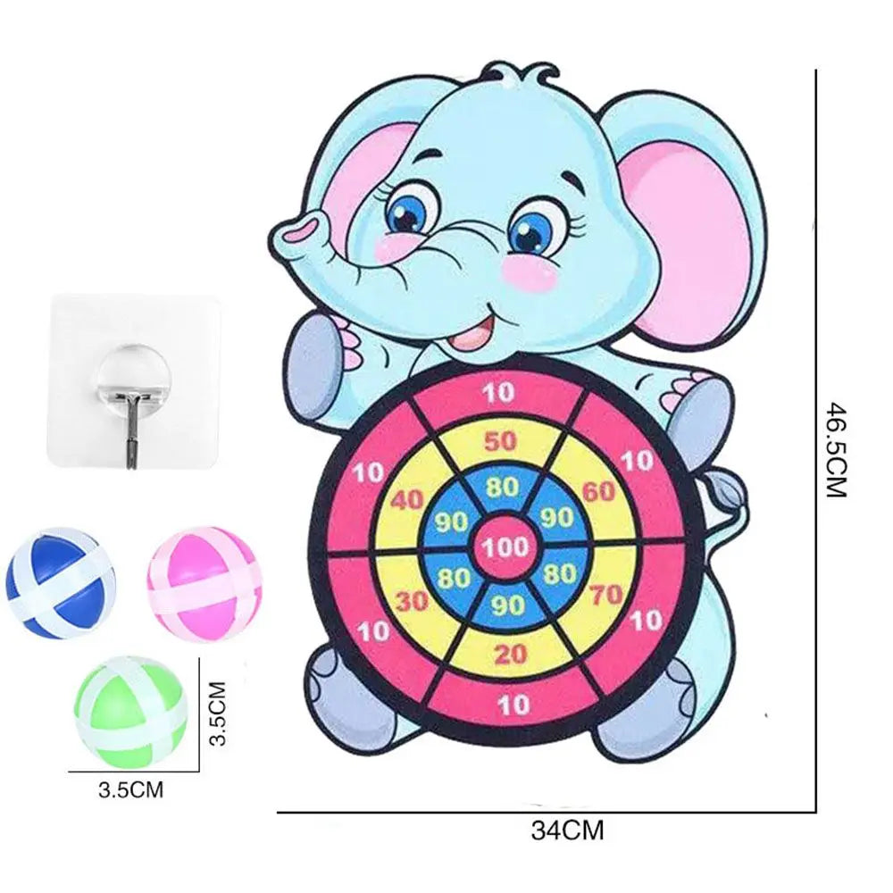 Dinosaur Sticky Ball Bow Target Dartboard