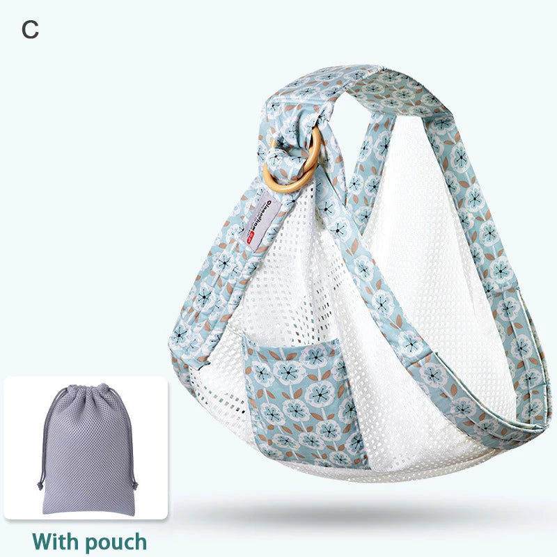 Dual-Use Baby Wrap Sling for Newborns