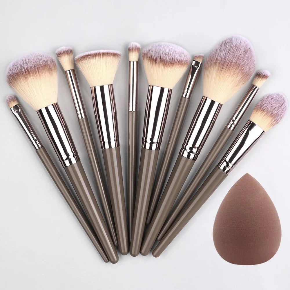 1/20Pcs Makeup Brush Set Professional Super soft detail Blush highlighter Foundation Concealer Eyeshadow Brush Women Beauty Tool