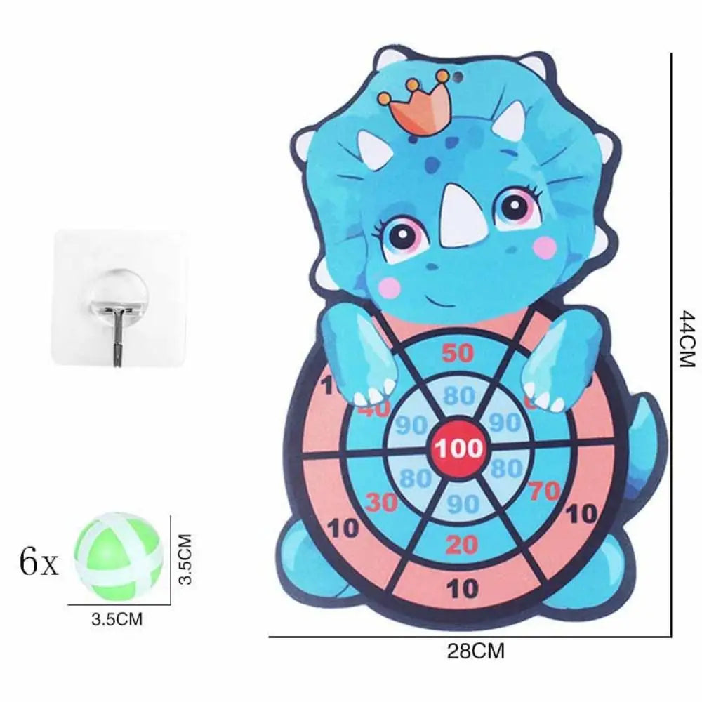 Dinosaur Sticky Ball Bow Target Dartboard