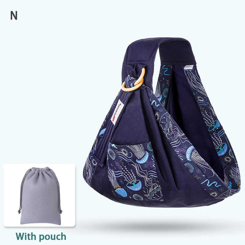 Dual-Use Baby Wrap Sling for Newborns