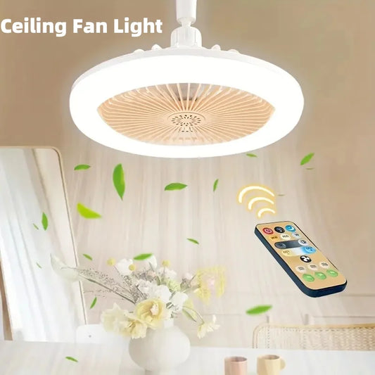 Nordic Ceiling Fan Lamp Bedroom Lamp